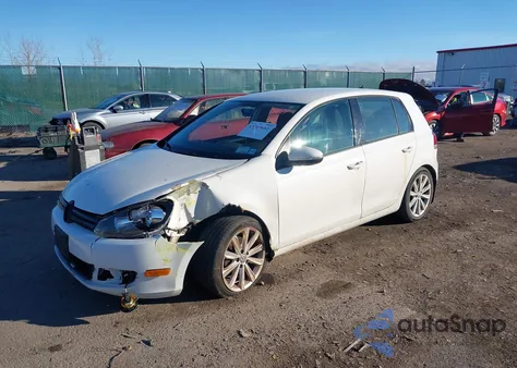 2014 Volkswagen Golf 2.0L Tdi from USA, damaged, VIN WVWDM7AJXEW004437